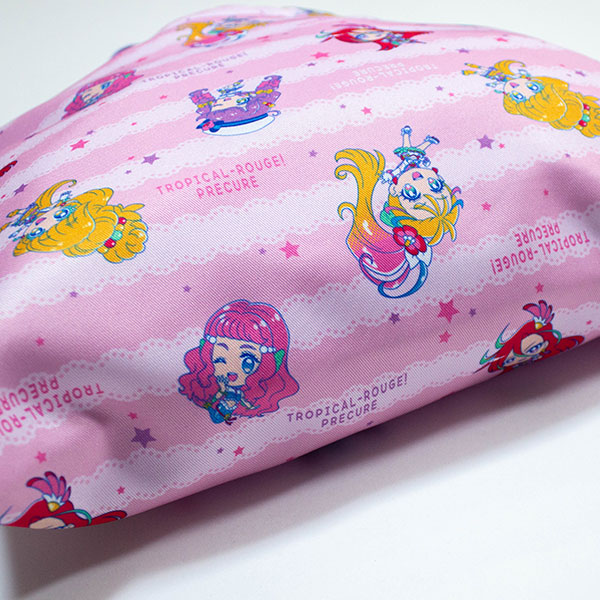 楽天市場 トロピカル ジュ プリキュア レッスンバッグ H約310 W400mm ポリエステル100 手提げバッグ キッズタウン