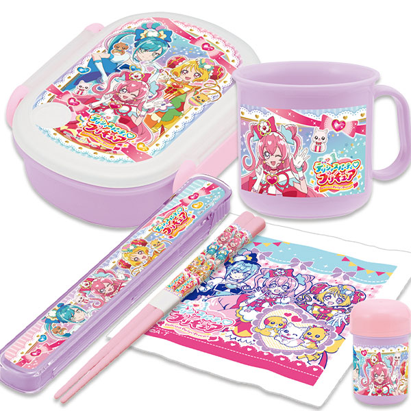 楽天市場】送料無料 デリシャスパーティプリキュア ランチ巾着＆コップ袋の2枚セット 巾着 : キッズタウン