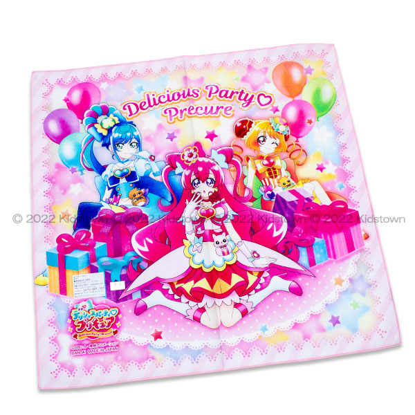 楽天1位】 デリシャスパーティプリキュア ナフキンb 約43×43cm 綿100％ 風船柄 ランチクロス 日本製 qdtek.vn