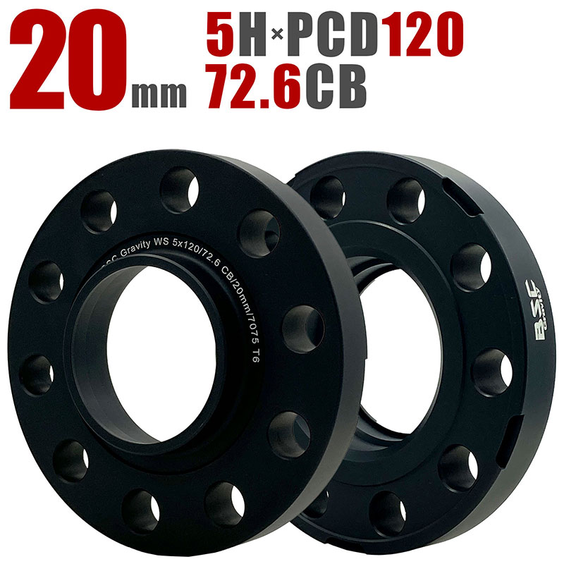PCD120 40mm ワイトレ　２個 楽天市場】ワイドトレッドスペーサー 40mm 2枚組 PCD120 5H P1