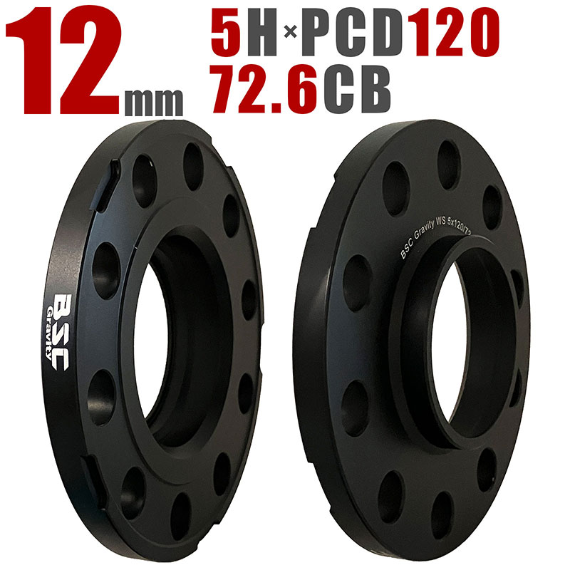 PCD120 40mm ワイトレ　２個 楽天市場】ワイドトレッドスペーサー 40mm 2枚組 PCD120 5H P1