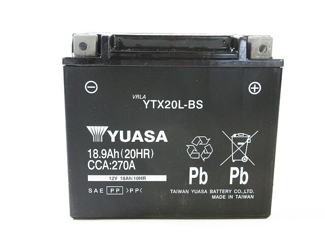 新品 充電済バッテリー VTX20L-BS 互換 YTX20L-BS /Kawasaki JET