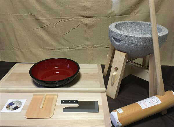 42浪花節的こね鉢L判蕎麦打ち御先棒 二升用餅つき御先棒コラボセット uteto41 事務所木村it21