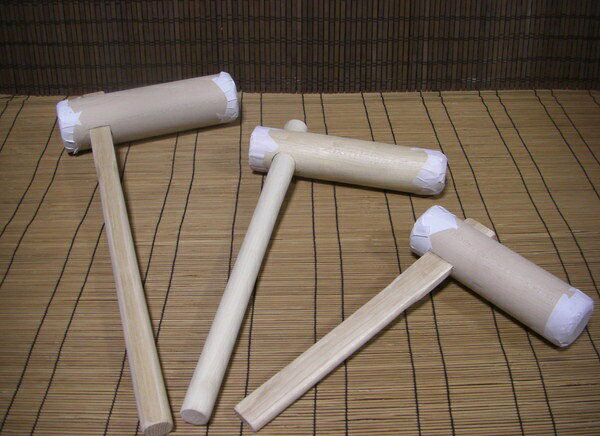 ちびっ子用杵 3兄ちゃん書き割り《餅つき御先棒》 事務室木村it21