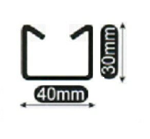小山刃物(モクバ) EXレースウェイカッタ用替刃 D-103-2 D1ダクトチェンネル DP1レースウェイ用 固定刃D1
