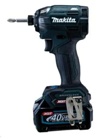 マキタ TD002GRDXB　黒　(2.5Ahバッテリ2個・充電器・ケース付)　充電式インパクトドライバ　40Vmax
