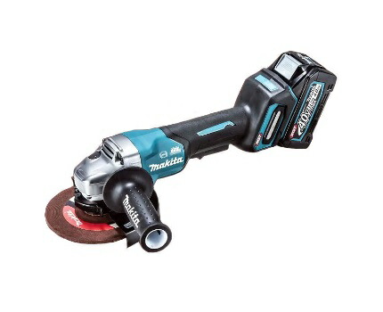マキタ GA034GRMX 40Vmax (バッテリ2個・充電器・ケース付) 充電式ディスクグラインダ 150mm パドルスイッチ
