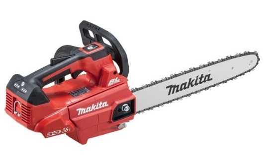 マキタ MUC356DZFR 本体のみ 充電式チェンソー 赤 (バッテリ・充電器別売) ガイドバー350mm 25AP-76E 18V+18V\u003d36V makita