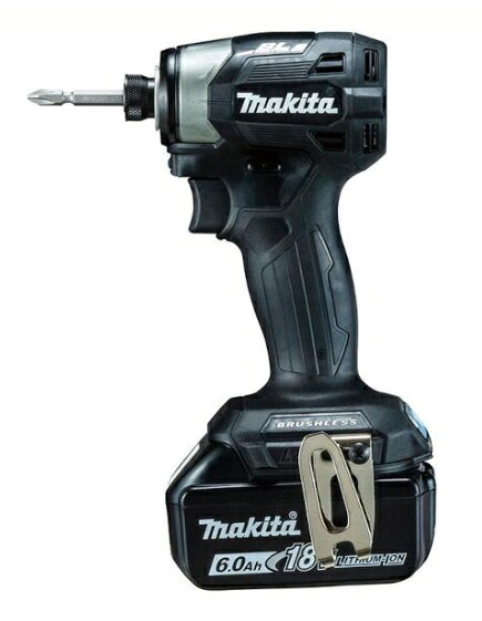 マキタ TD173DRGXB 黒 セット (バッテリ2個・充電器・ケース付) 充電式インパクトドライバ 18V 6.0Ah｜e-tool
