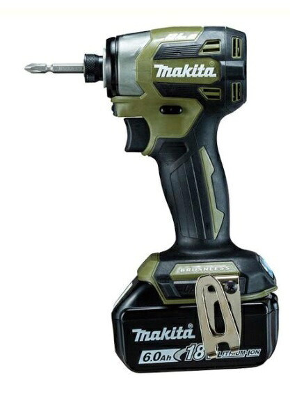 楽天市場】マキタ 充電式インパクトドライバ TD173DRGXO （オリーブ 