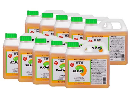まとめ上げる農材  サンフーロン 2L (10本) 葉から入って根まで枯らす 除草剤