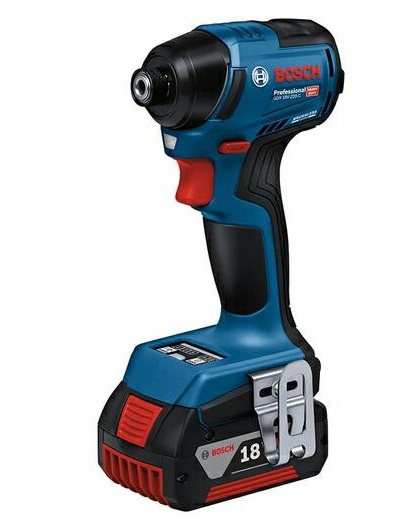 ボッシュ GDR18V-220C (バッテリ2個・申し受ける器・容れもの付) コードレスインパクトドライバー スマホコネクト相応う 18V BOSCH