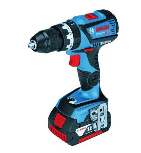 ボッシュ GSB18V-60C (バッテリ２個・申し受ける器・容れもの付) コードレス振りまわす１番ウッドせん孔機