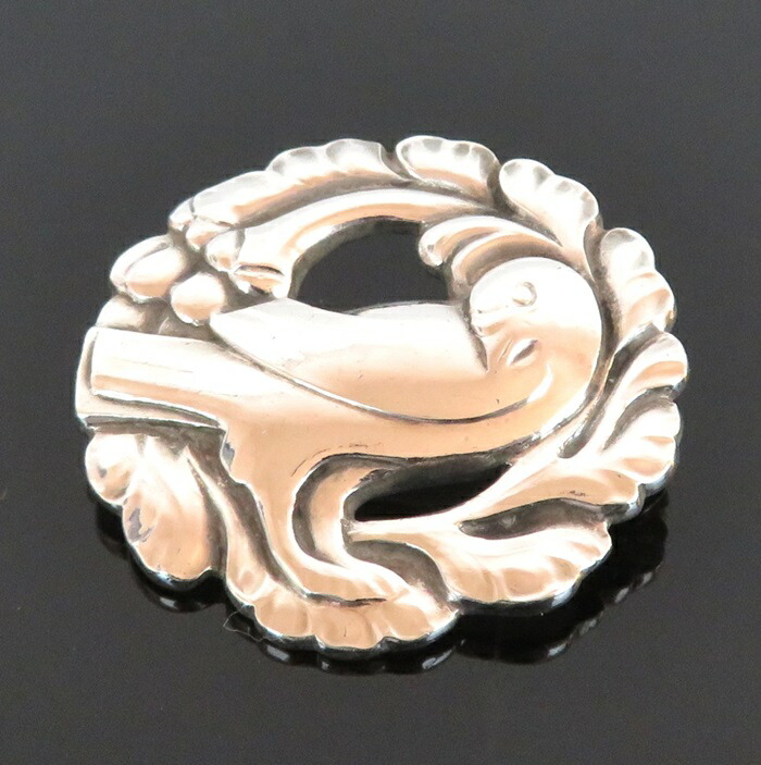 ジョージジェンセン ブローチ #368 ヴィンテージ 名品 ヘニングコッペル Georg Jensen #368 by Henning Koppel 925 Sterling Silver Pendant
