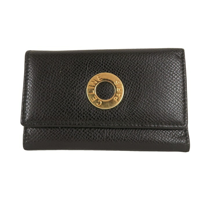【美品】CELINE セリーヌ　キーケース　レザー 楽天市場】CELINE セリーヌ キーケース 6連キーケース レザー