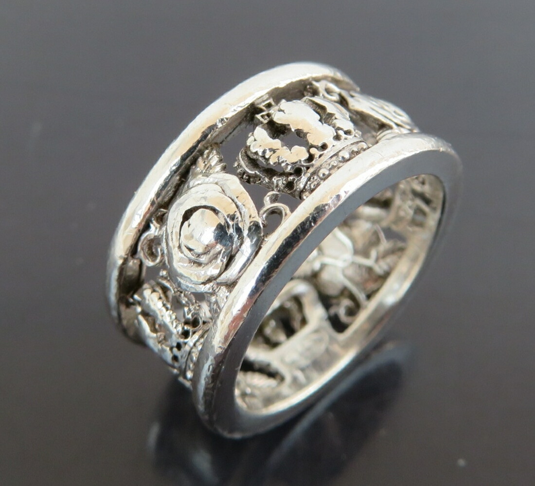 ジャスティンデイビス 9号 希少◇JUSTIN DAVIS◇SWEET LOVE RING◇9号◇クロム