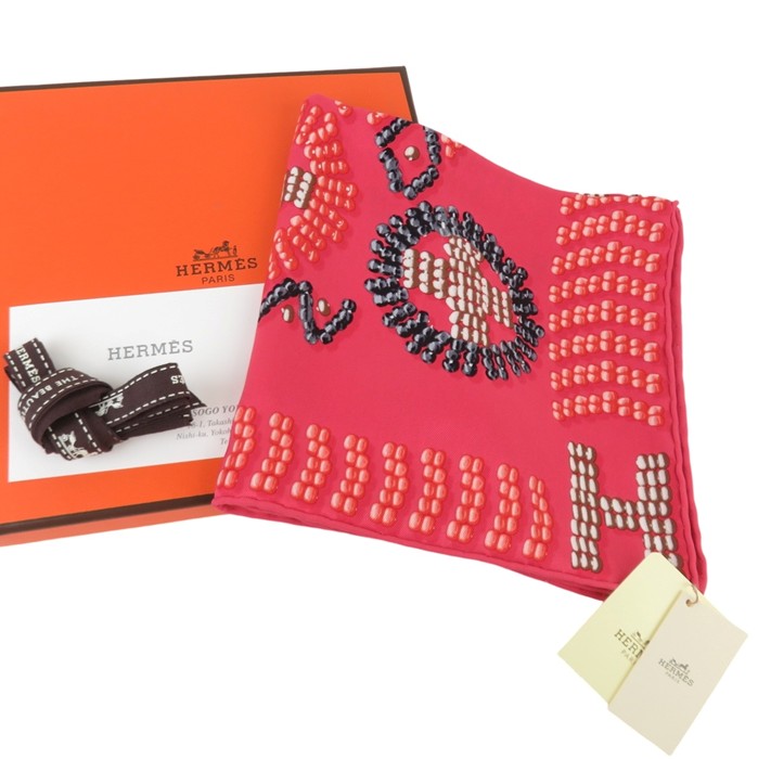 楽天市場】【エルメス】Hermes カレ90 シルクスカーフ Magic Kelly