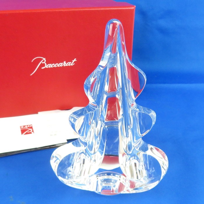 Baccarat バカラ ノエル クリスマスツリー 置物 クリスタル Amazon.co.jp: バカラクリスタルクリア2017ノエルクリスマス