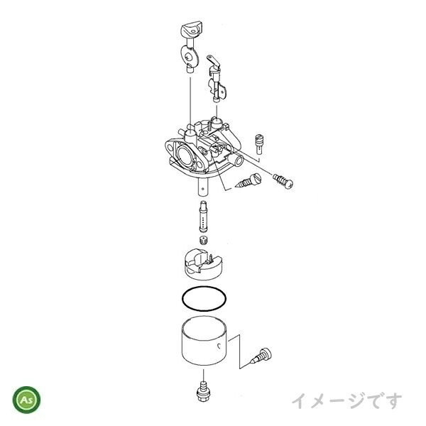 カワサキエンジン キャブレターアッシ ウイングモア WM606,WM616,WM626,WM706,WM716T,WM716TL,WM726TL,WM736,WM736A,WM736B WMC726,WMC726A用 88-15003-2578