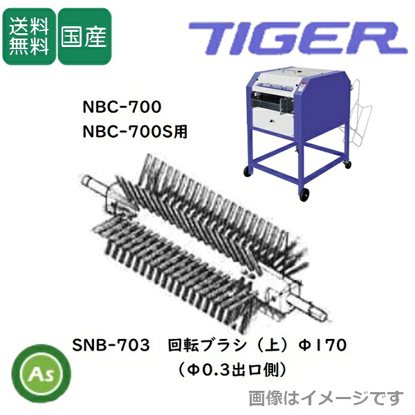 洗ちゃん NBC-700/700S用 回転ブラシ SNB-703（1個）タイガーカワシマ 12,232円