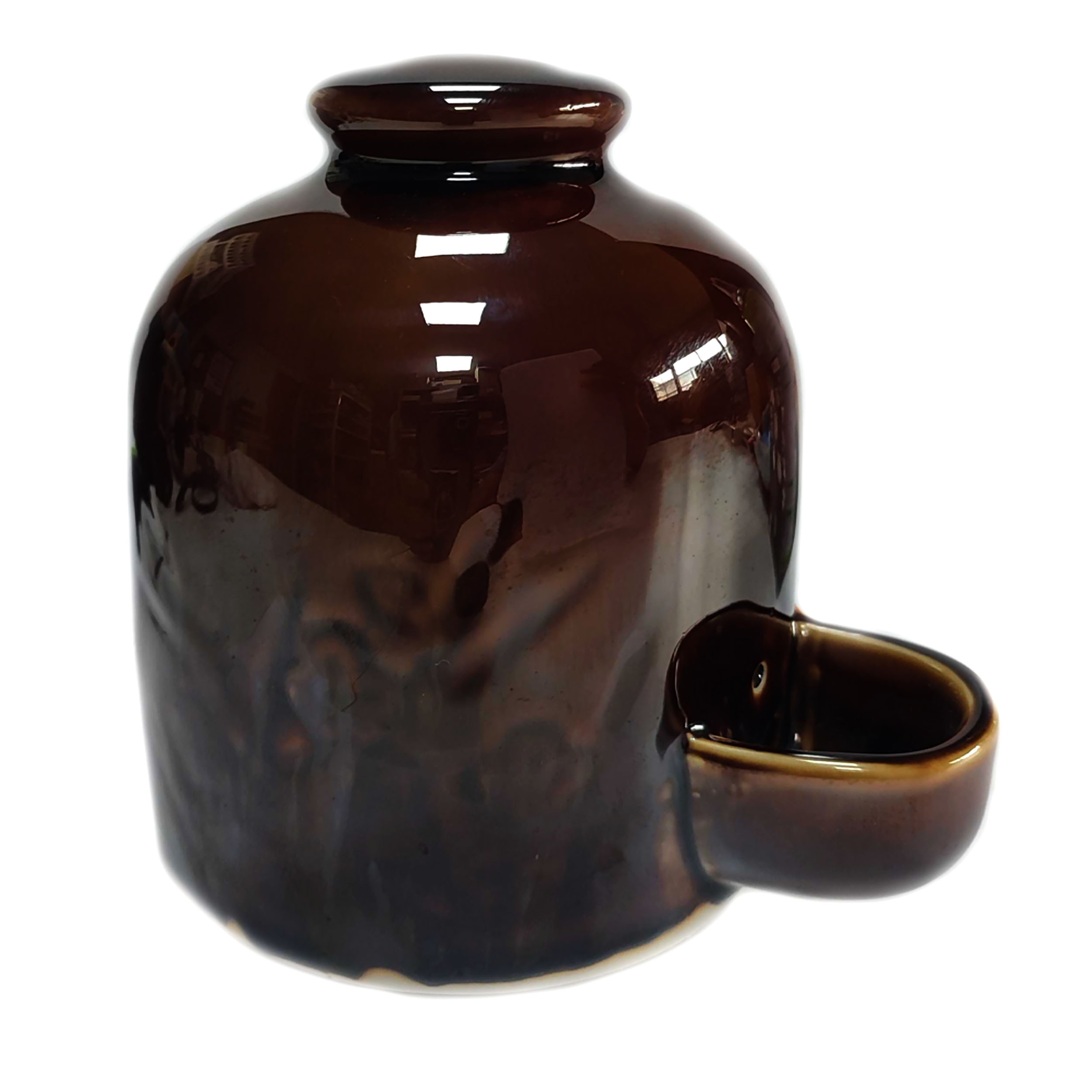 楽天市場】鳥用陶器製給水器 1升タンク 容量1.8L : eバード楽天