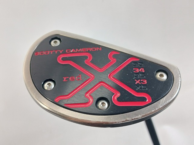 入間■【中古】 タイトリスト SCOTTYCAMERON \u003cBR\u003eRed X3 一風変わったスチール写真[34]  4[3932]