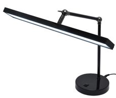 【メ－カ－在庫限り品】特価　東京メタル工業　 LEDデスクライト　 電球色　 調光不可　 TMTL-003BK（黒）