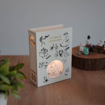 DI CLASSE　 Moomin book lamp ムーミンブックランプ LA541280