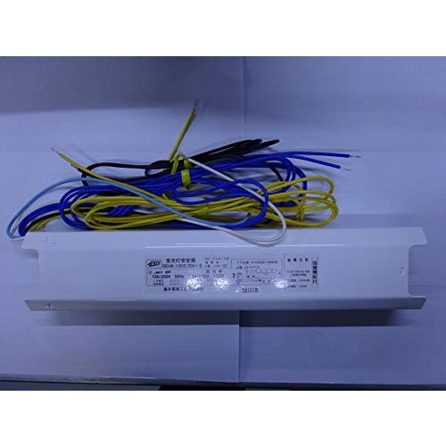 藤井電機製作 螢光灯安定した器 FLR110W 1灯用安定した器 ラピットスタートタイプ E種 60HZ 雨合羽印字機 REHK-11010/20B1-S