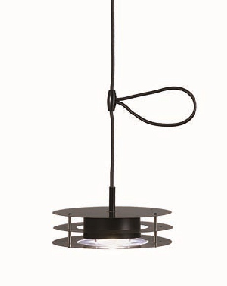 東京メタル工業 LEDペンダント X-3BK(黒)|エコデン