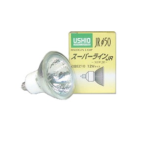 楽天市場】ウシオ ダイクロハロゲン 中角 口金EZ10 JR12V50WLM/K/EZ-H