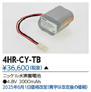 【法人様限定】東芝　補修用バッテリー4HR-CY-TB｜エコデン