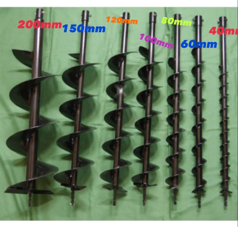 エンジンオーガー エンジン穴掘り機の延長棒1本 52ＣＣ と63CC 兼用