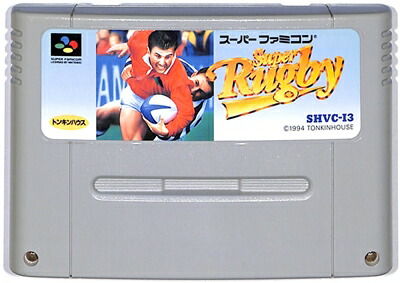SFC スーパーラグビー (ソフトのみ)【中古】 スーパーファミコン スーファミ｜ゲームス　レトロゲーム館