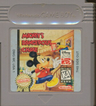 Gb Mickey S Dangerous Chase 海外版 ミッキー ソフトに小傷あり ソフトのみ 中古 ゲームボーイ Rentmy1 Com