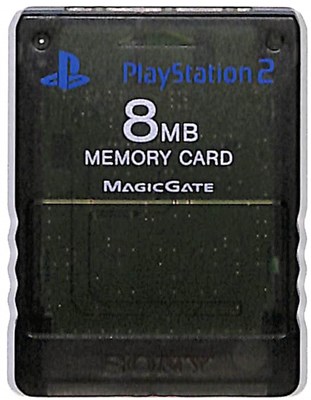 【楽天市場】PS2 SONY純正 メモリーカード【8MB】 （ブラック 