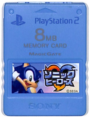 PS2 メモリーカード(Premium Series ソニック ヒーローズ)プレイステーション2 プレステ2