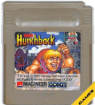 GB スーパーハンチバック やや色ヤケあり（ソフトのみ）【中古】 ゲームボーイ
