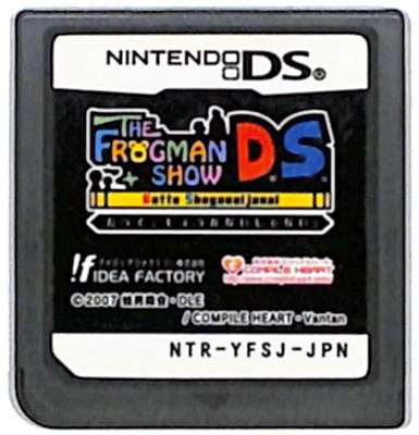 【DS】THE FROGMAN SHOW DS だって、しょうがないじゃない。 (ソフトのみ) 【中古】画像