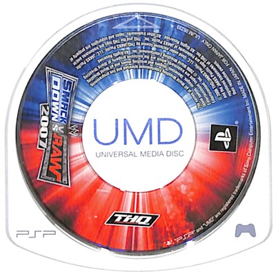 【PSP】WWE 2007 SmackDown VS Raw (ソフトのみ） 【中古】プレイステーションポータブル
