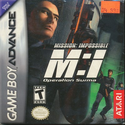 楽天市場 Gba ミッション インポッシブル Mission Impossible Operation Surma 海外版 新品 未開封品 ゲームボーイアドバンス ゲームス レトロゲーム館