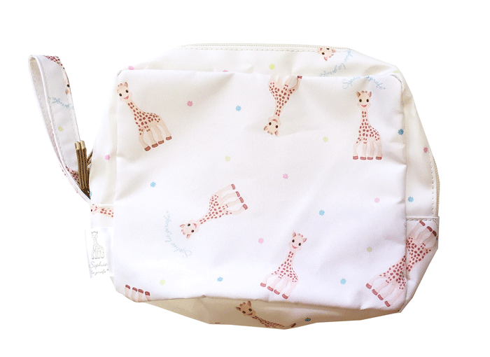 キリンのソフィー おむつポーチ オムツポーチ マルチポーチ トラベルポーチ ハッカキッズ Ribbon Hakka Kids コラボ コラボ品 小物入れ 出産準備 新生児 赤ちゃん ベビー ベビー用品 育児用品 出産祝い ベビーギフト プレゼント 21年新作