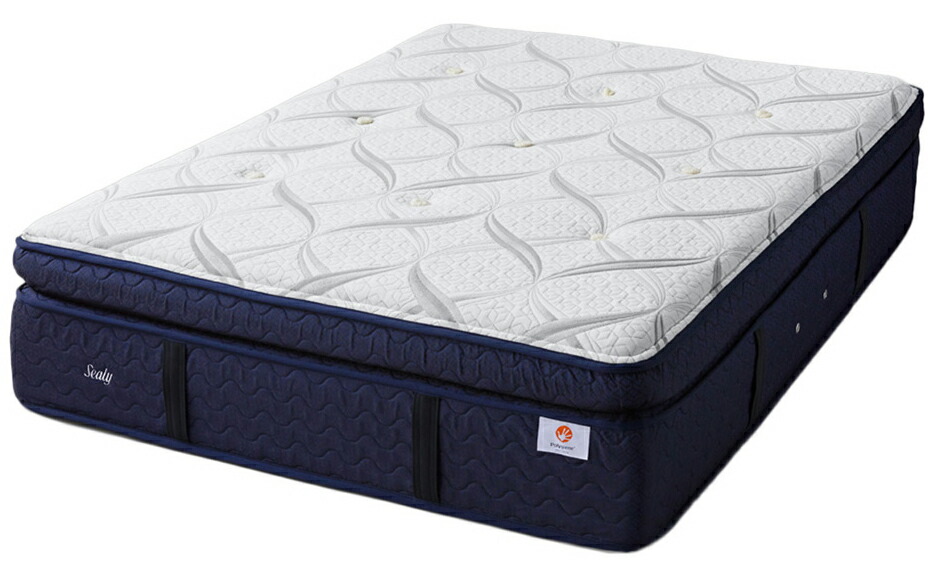 【楽天市場】シーリーベッド マスターピース プレミアムEPT ダブル マットレス プレミアムユーロピロートップ 硬さソフト 厚い ふわふわ