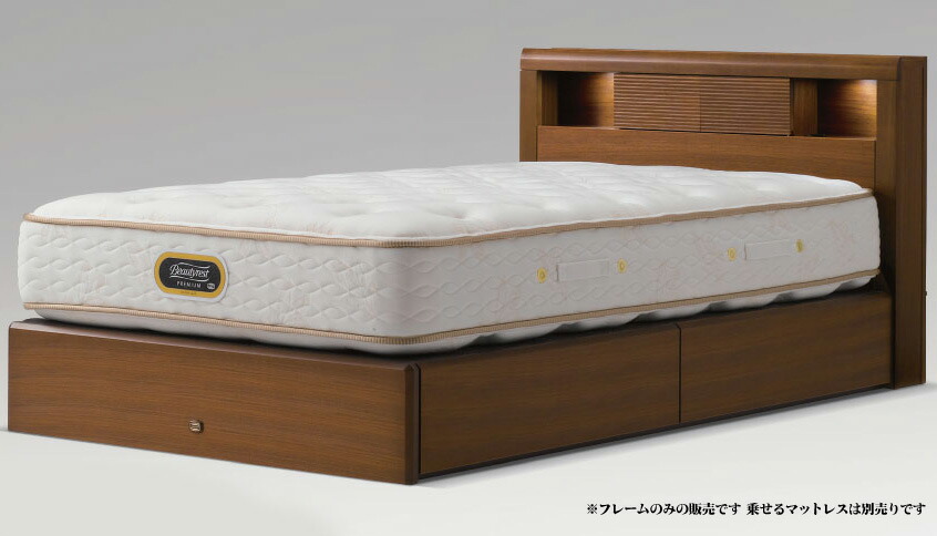 シモンズ ヘッドボード 〔シングル〕ダークブラウン シモンズ Simmons ヘッドボード シングルベッド用 ペア