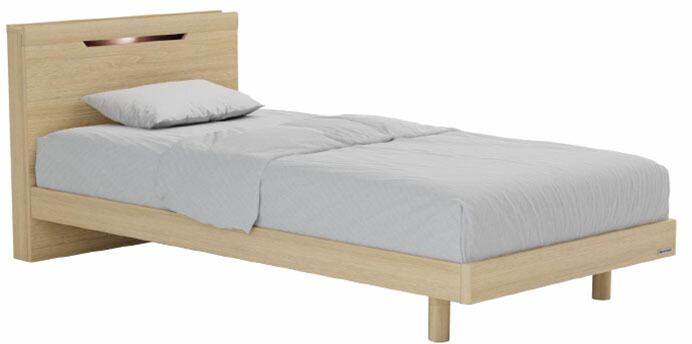 日本製 ドリームベッド dream bed シングル スリット左 楽天市場】ドリームベッド センシスト091 シングル ウォールナット風