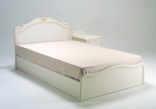 予約販売品 カンティーニュベッド クラシック アンティーク風ホワイトワイドダブル Kobo 木製彫刻 ノーマルタイプ 箱型 かわいい姫系 ロマンティックプリンセス家具 デコ ロココ調 深みのあるブラウン 日本製 Continue ゴージャス 豪華 桐スノコ 松永工房b 04