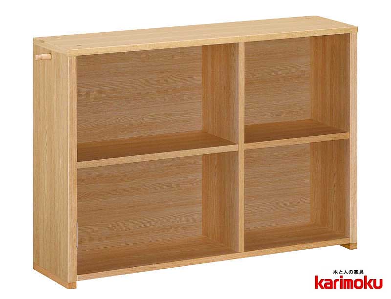 【カリモク】本棚　書棚　ブックシェルフ 楽天市場】カリモク HC4550NK 140サイズ 書棚 本棚 ブック