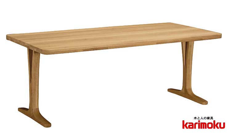 カリモク/karimoku オーク材ダイニングテーブル 150cm DU5310 楽天市場】カリモク DU5310 150cmダイニングテーブル 食卓テーブル
