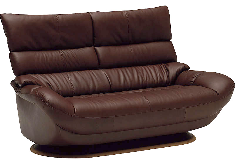楽天市場】カリモク ZT6812 二人掛け椅子ロング 2Pソファ 本革チェア