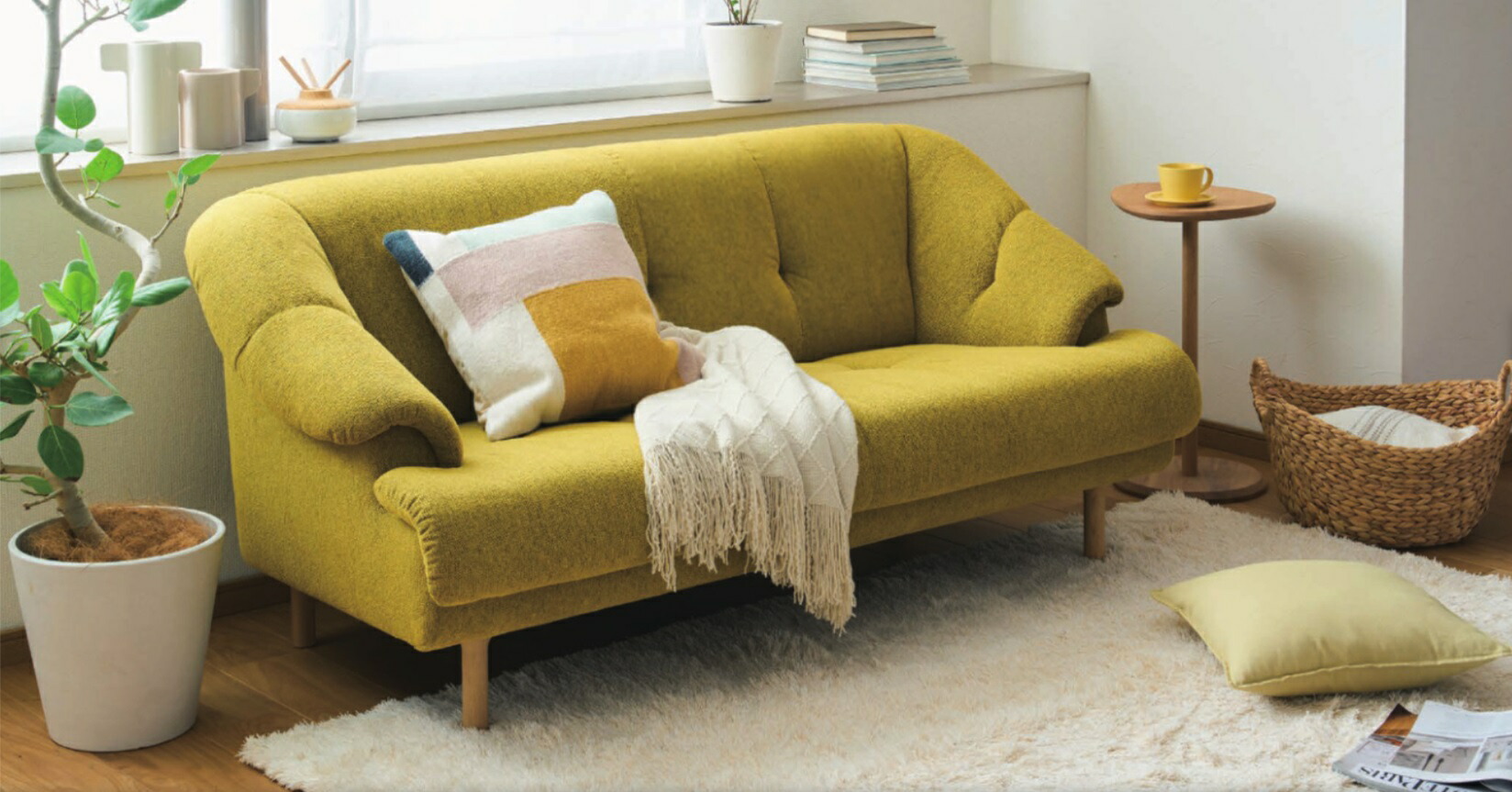 楽天市場】カリモク UW2412 UW2462 2Pソファ 布張り 三人掛け椅子